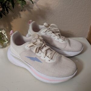 Women's Avia Cream and Pink Athletic Sneakers Size 11